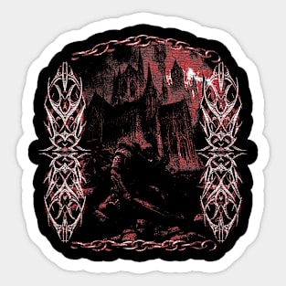 Vintage dark Sticker